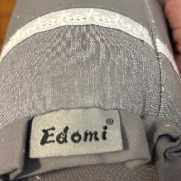 Edomi Buckwheat Cylindrical Neck Support Pillow/Cervical Pillow for Cool Sleep - Picture 2 of 4